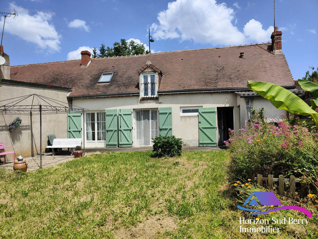 Façade arrière - Maison à LA CHATRE