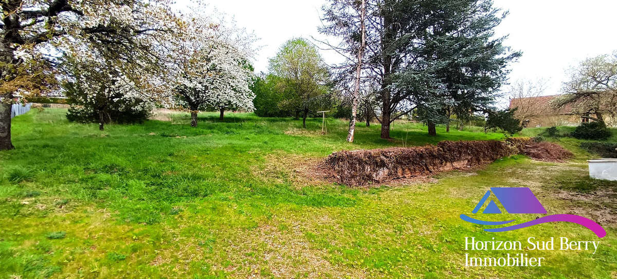 Jardin à l&#039;arrière - Maison à LA CHATRE