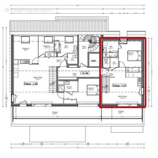 Appartement à GAILLARD