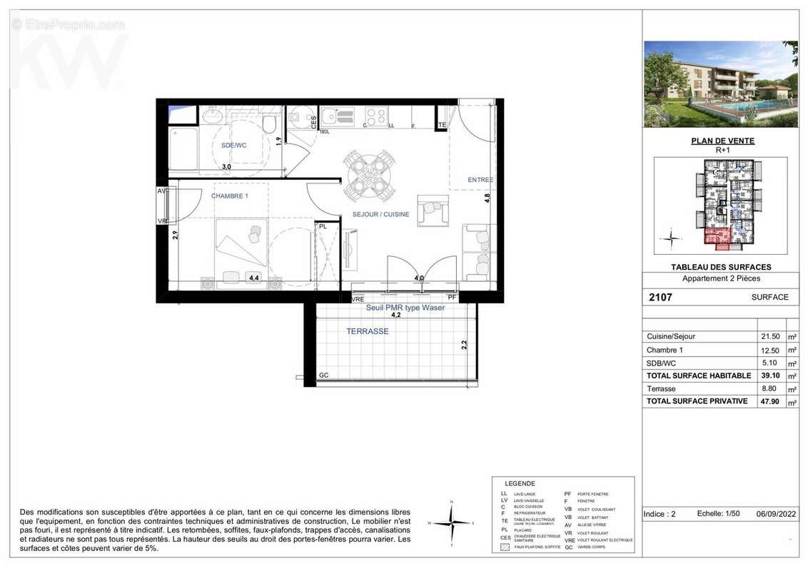 Appartement à BORMES-LES-MIMOSAS