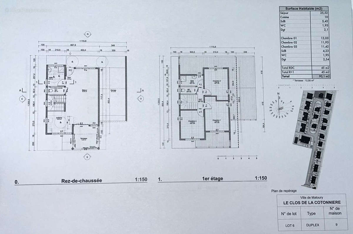 Maison à MATOURY