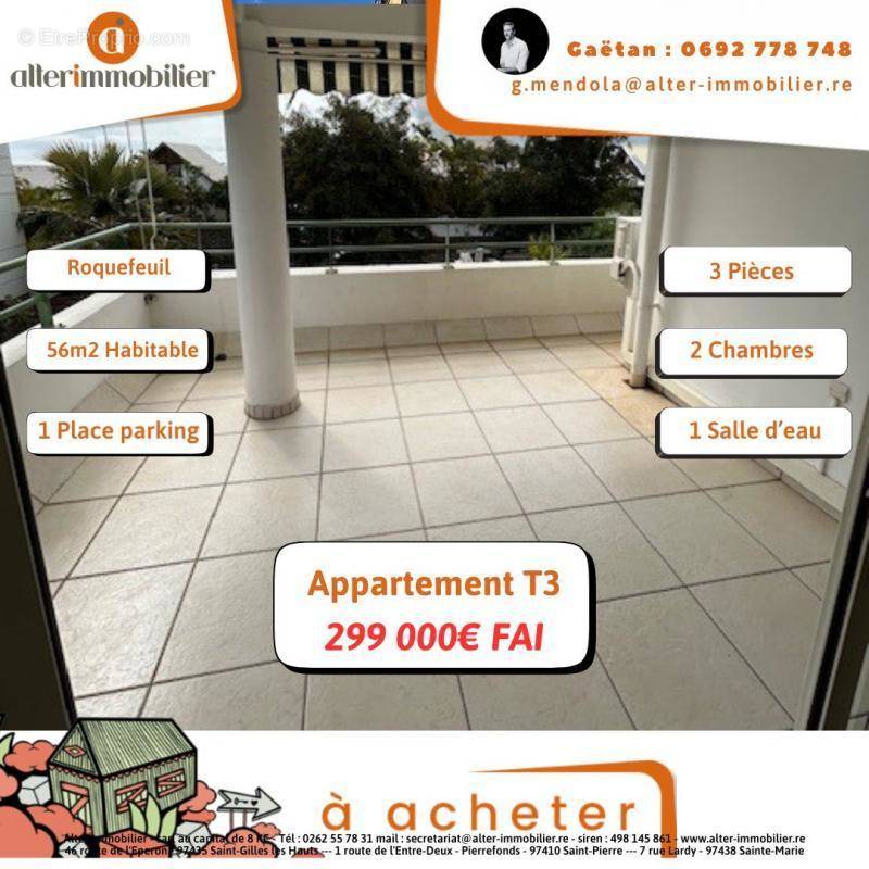 Appartement à SAINT-PAUL