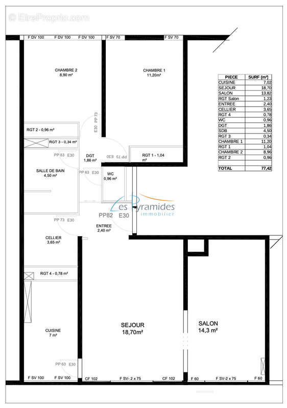 Appartement à LA GRANDE-MOTTE