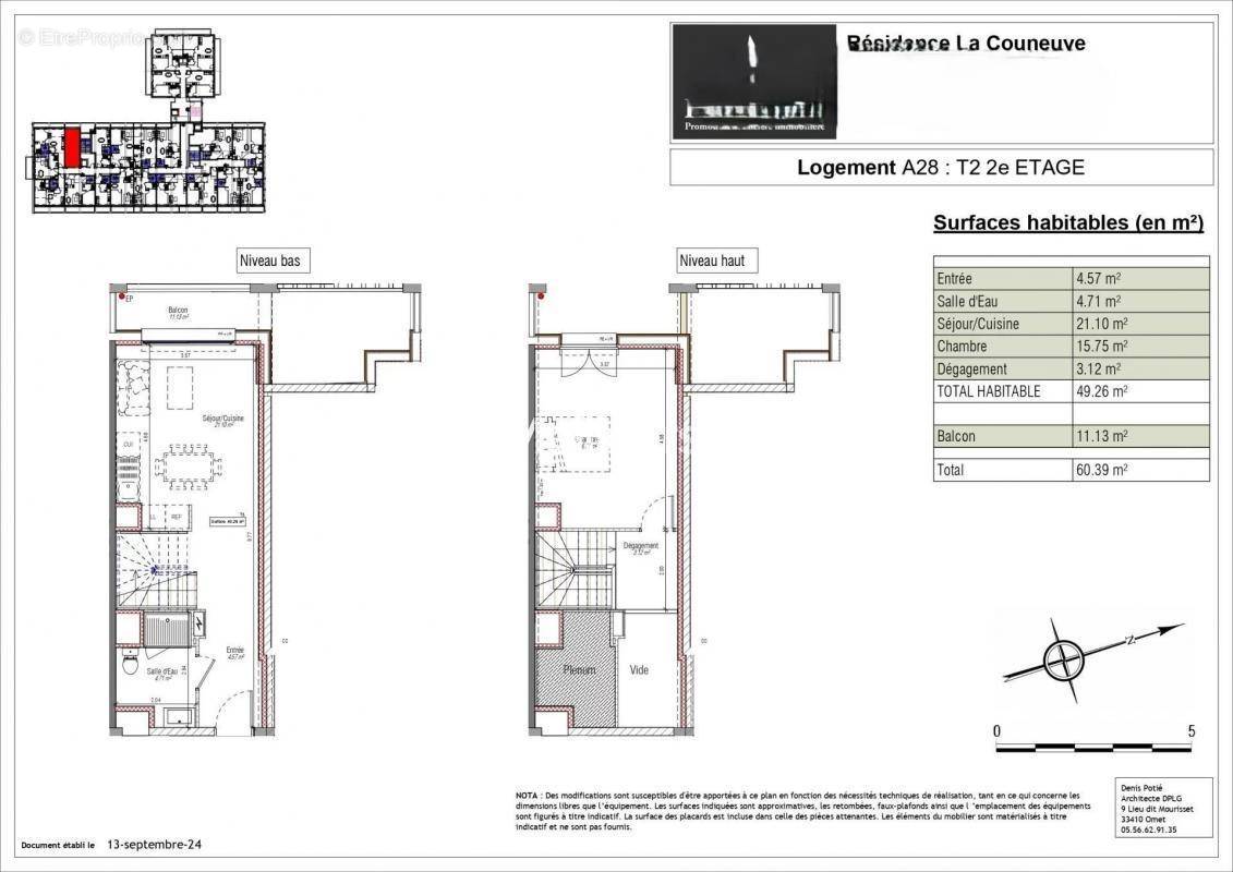 Appartement à LA COURNEUVE