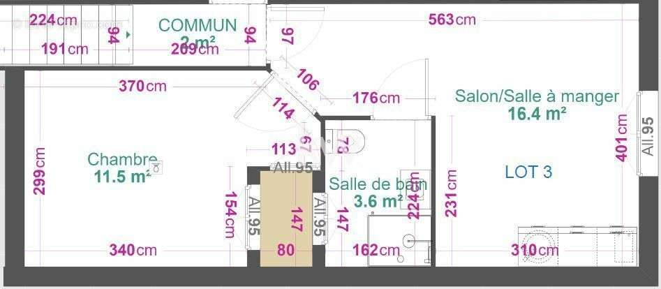 Appartement à LE TREPORT