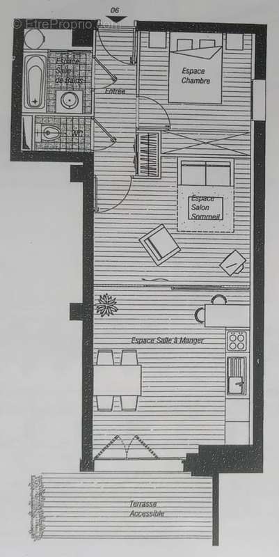 Plan - Appartement à LILLE