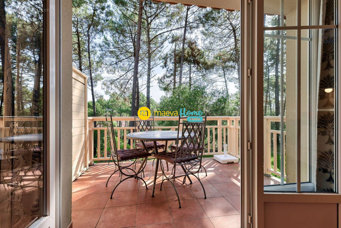 balcon - Appartement à LACANAU