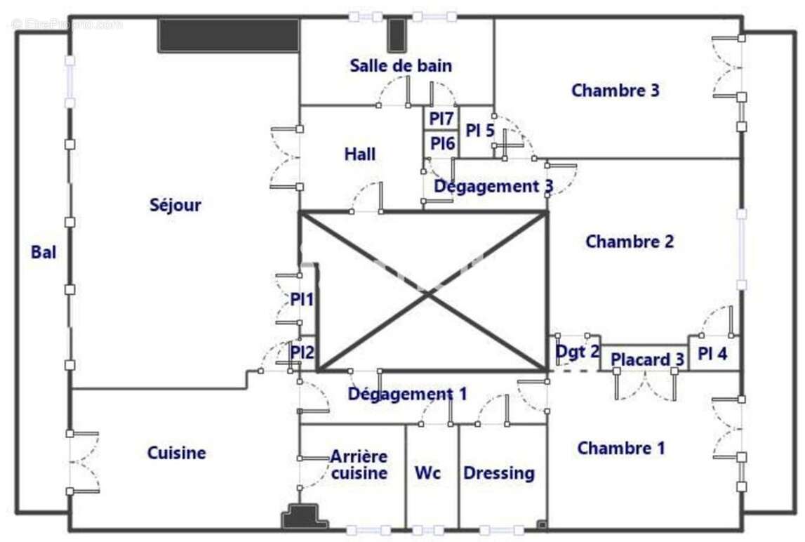 Appartement à MARSEILLE-5E