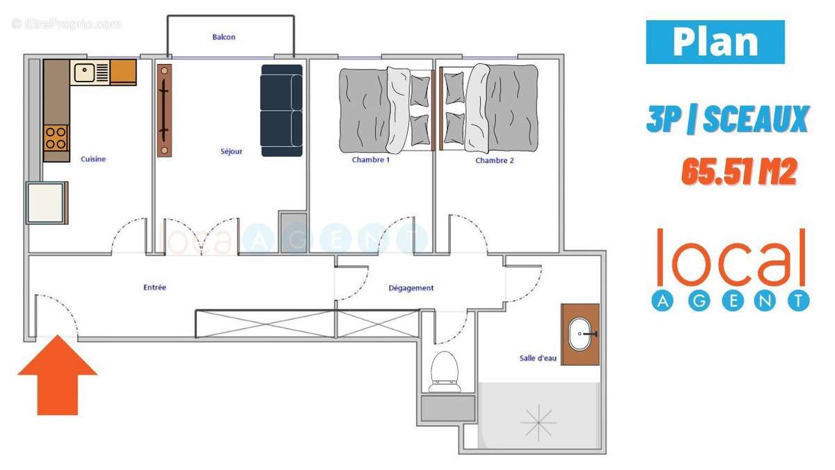 Appartement à SCEAUX