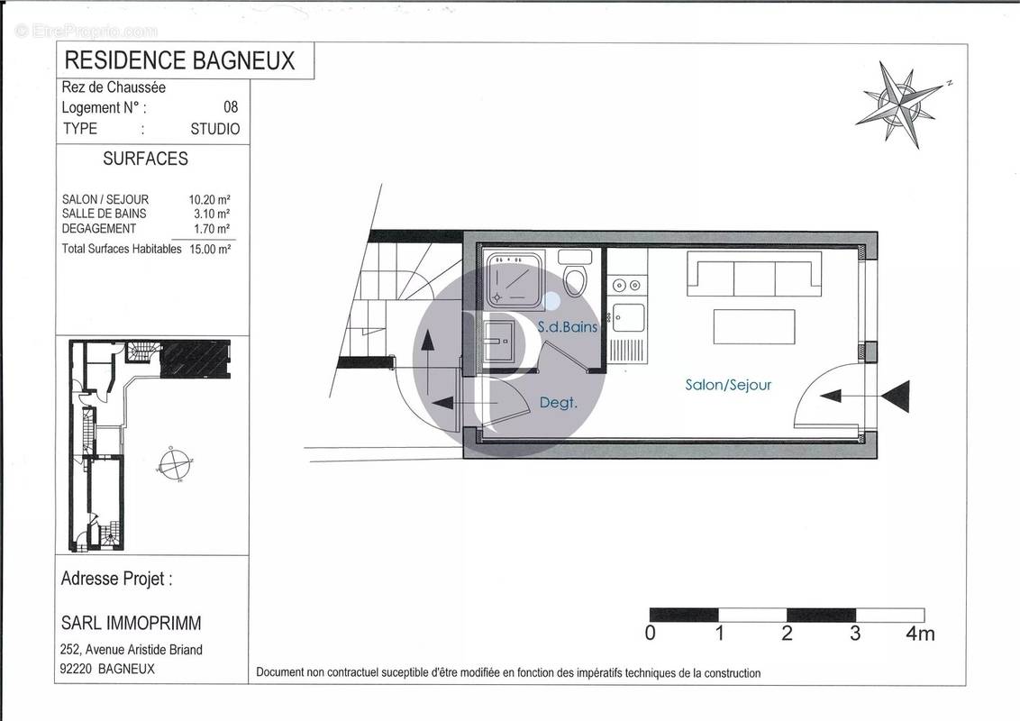 Appartement à BAGNEUX