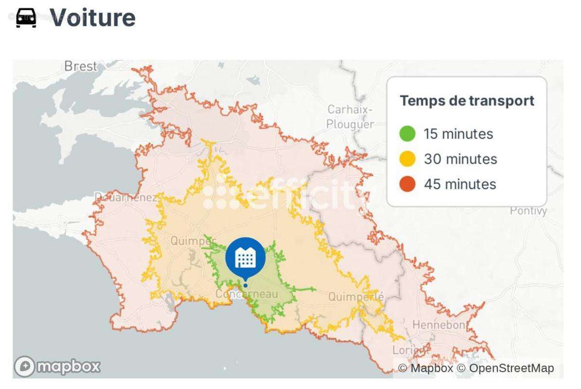 Appartement à CONCARNEAU