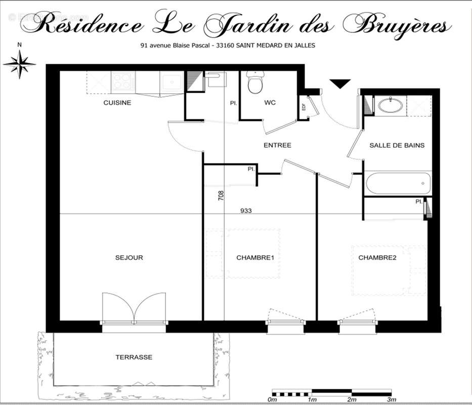 Appartement à SAINT-MEDARD-EN-JALLES