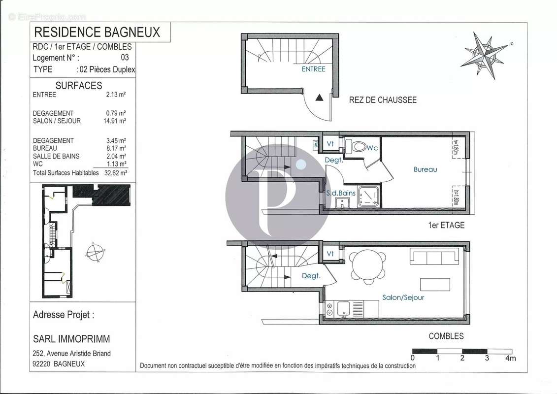 Appartement à BAGNEUX