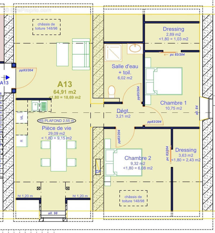 Appartement à JOUGNE