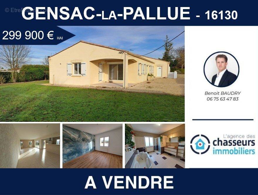 Maison à GENSAC-LA-PALLUE