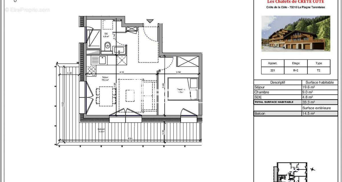 Appartement à MACOT-LA-PLAGNE