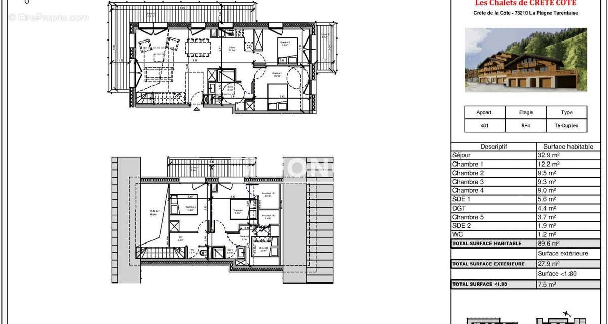 Appartement à MACOT-LA-PLAGNE