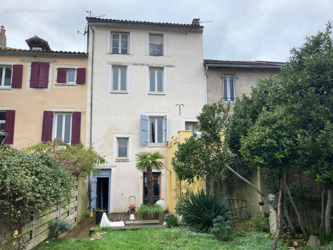 façade nord - Maison à CAHORS