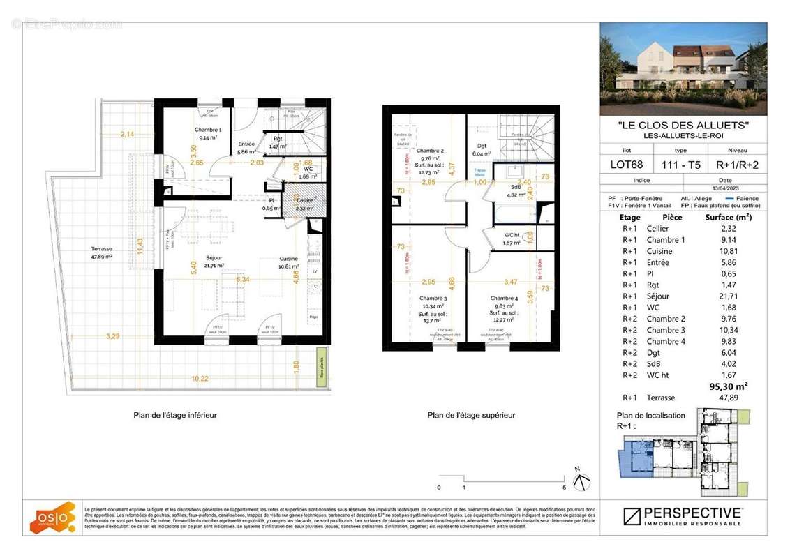 Appartement à LES ALLUETS-LE-ROI