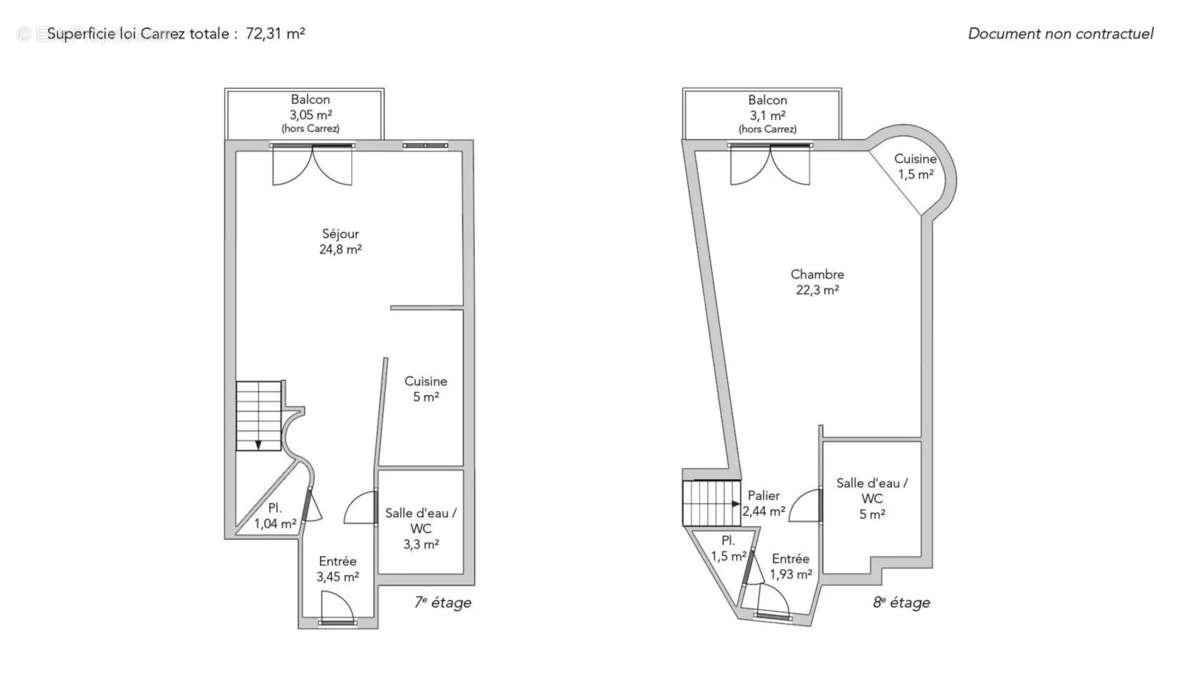 Appartement à PARIS-6E