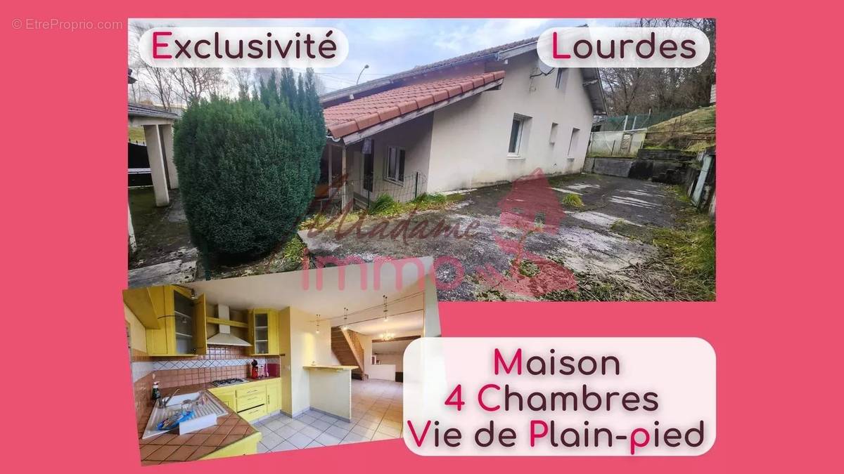 Maison à LOURDES