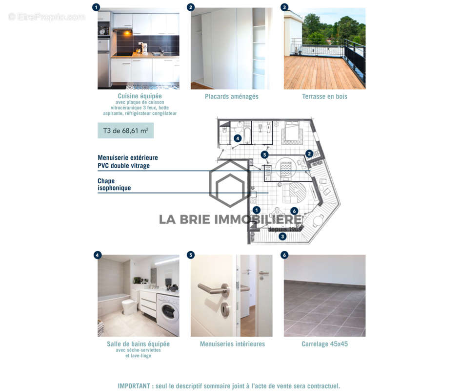 Appartement à CHENNEVIERES-SUR-MARNE