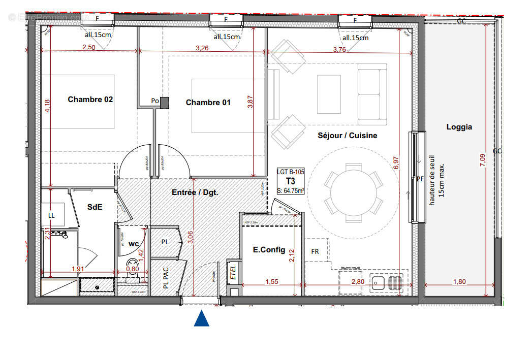 Appartement à CEBAZAT