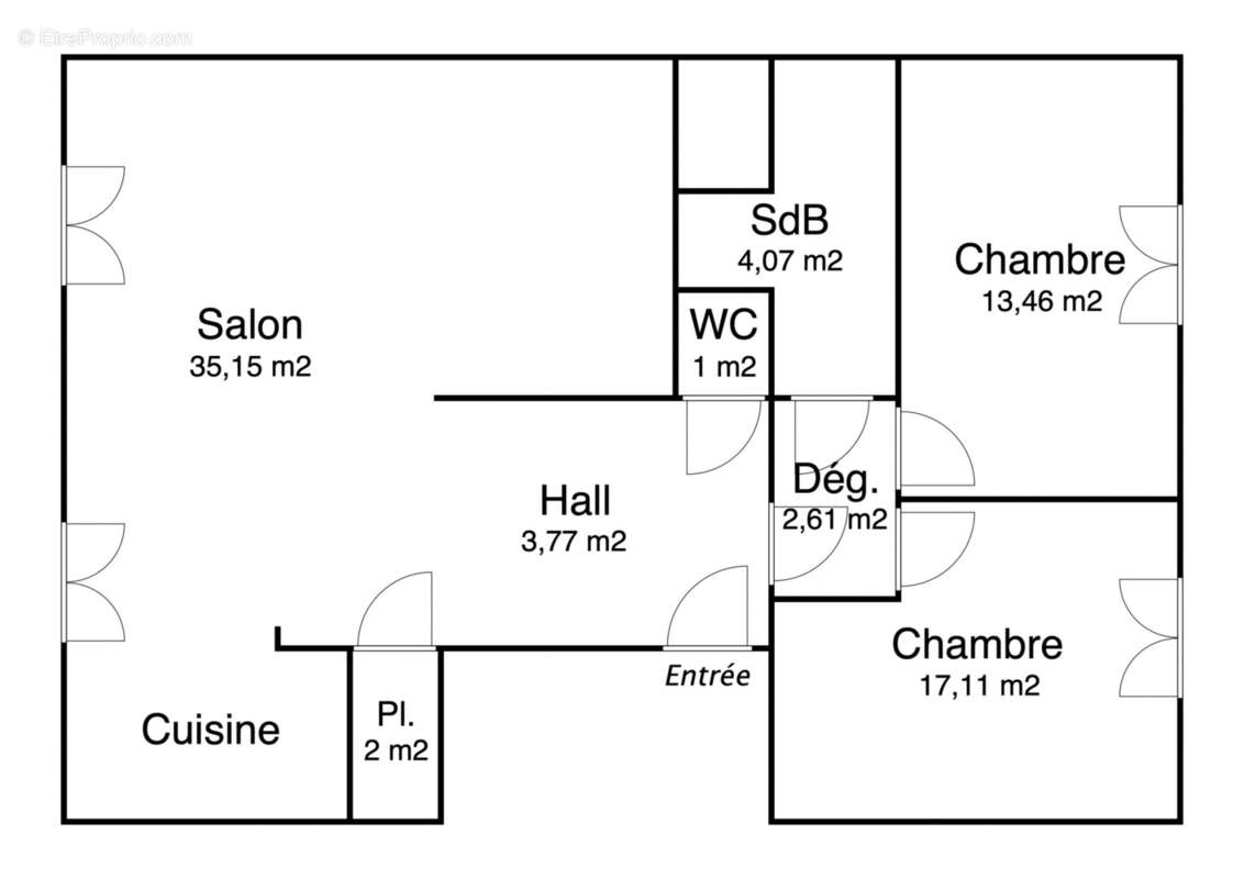 Appartement à MARSEILLE-1E