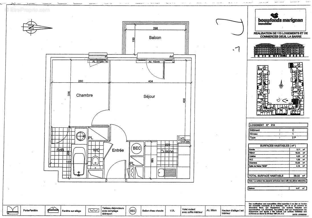 Appartement à DEUIL-LA-BARRE