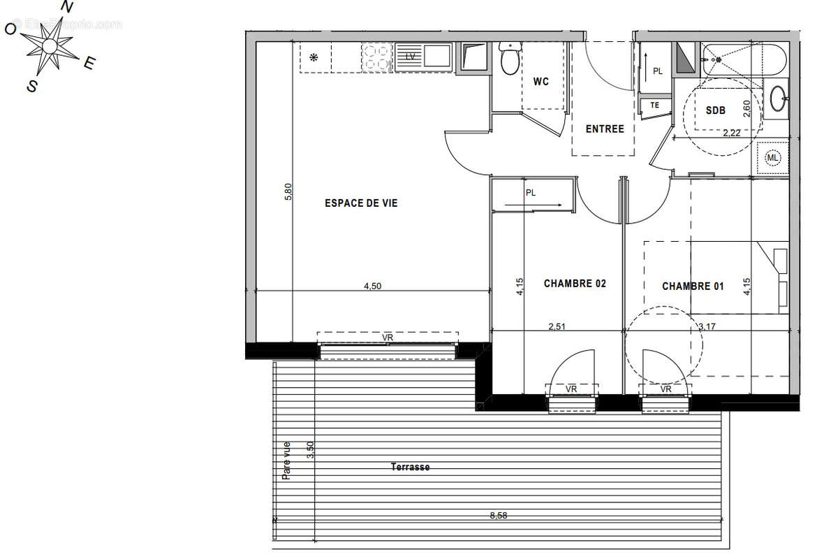 Appartement à SCIEZ