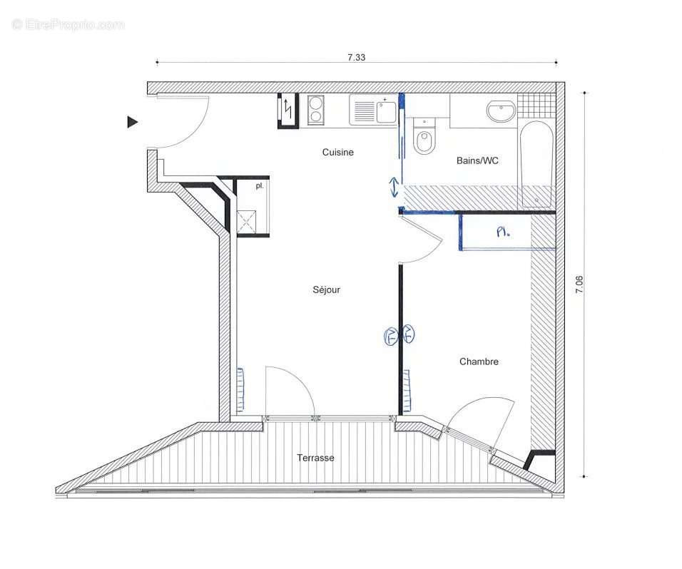 Appartement à ASNIERES-SUR-SEINE