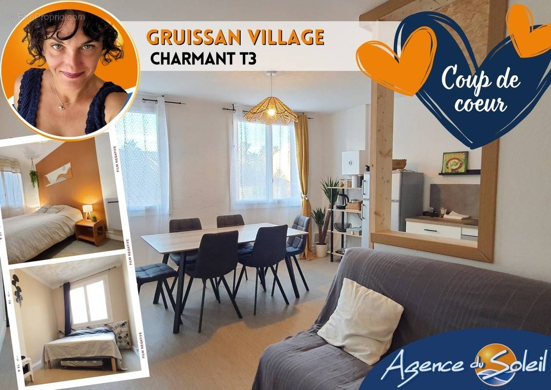 Appartement à GRUISSAN