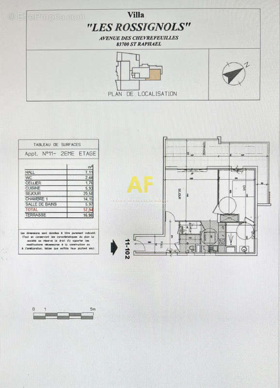 Appartement à SAINT-RAPHAEL