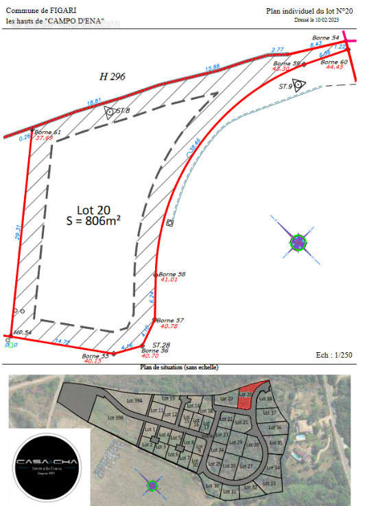 Terrain à FIGARI