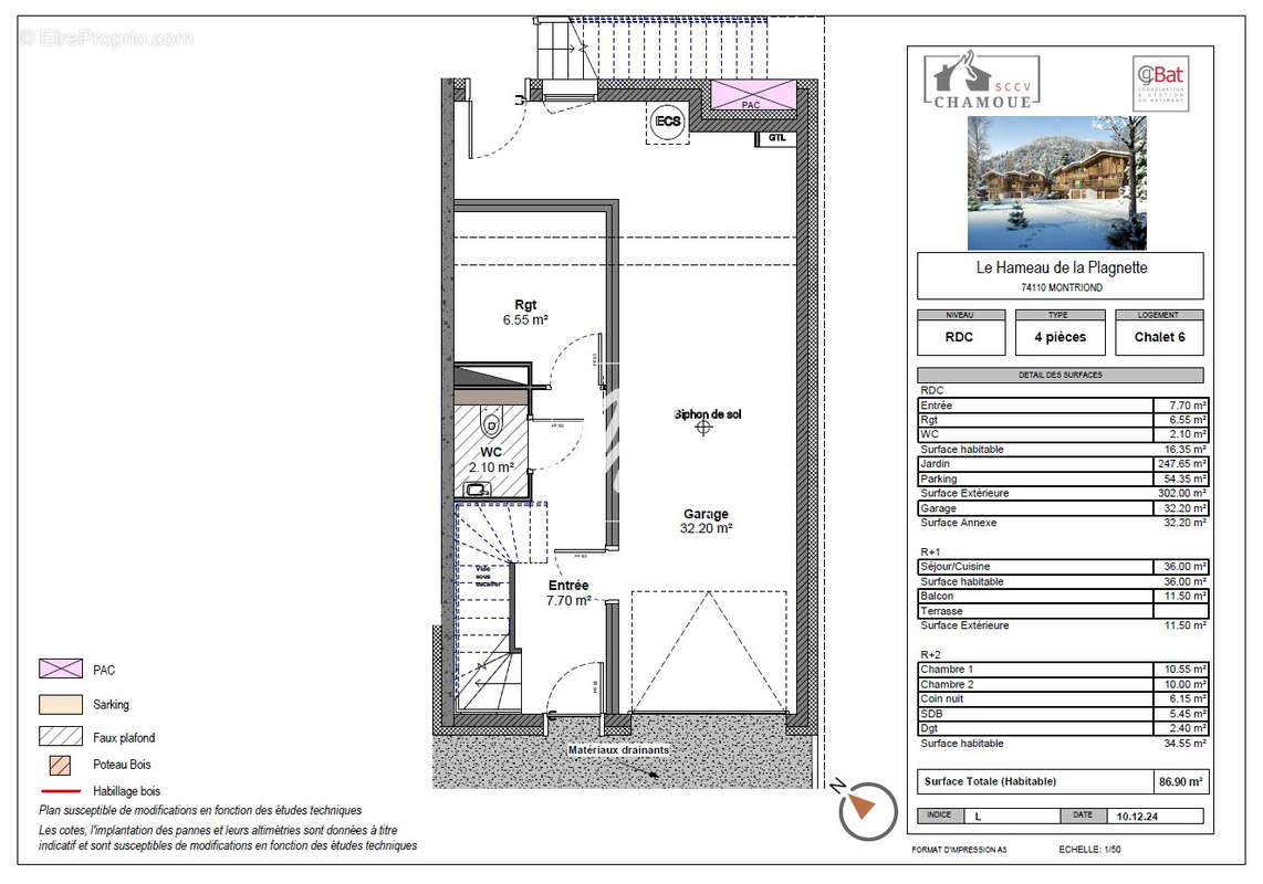 Appartement à MONTRIOND