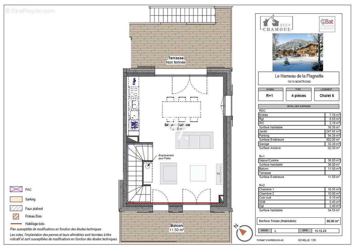 Appartement à MONTRIOND