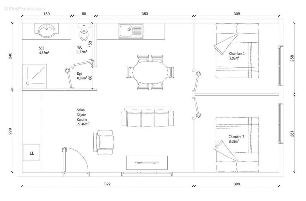 Appartement à LILLE