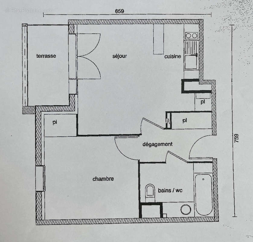 Appartement à LE HAILLAN