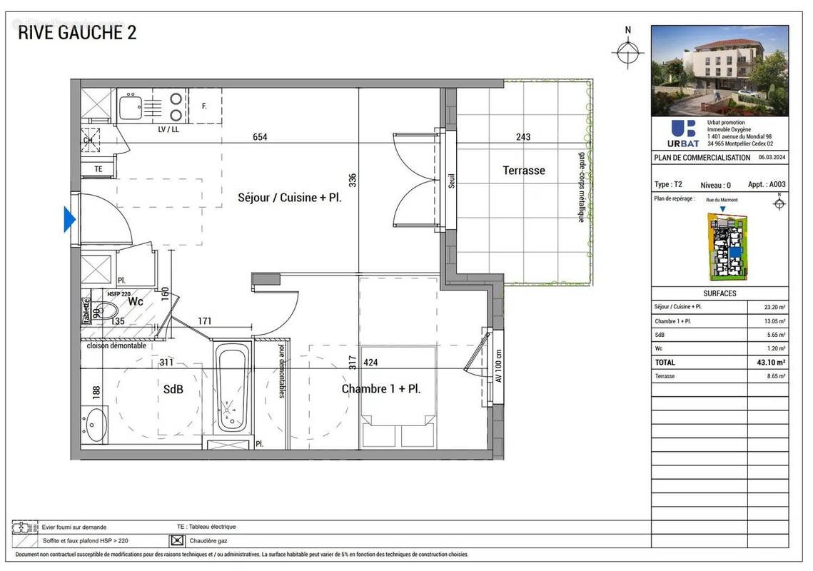 Appartement à JASSANS-RIOTTIER