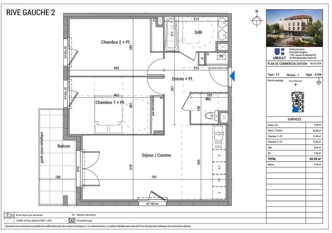 Appartement à JASSANS-RIOTTIER