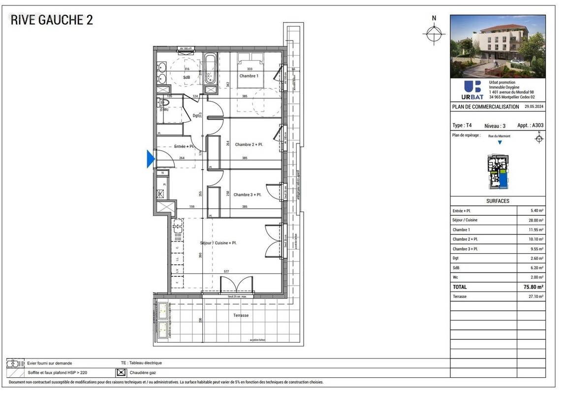 Appartement à JASSANS-RIOTTIER