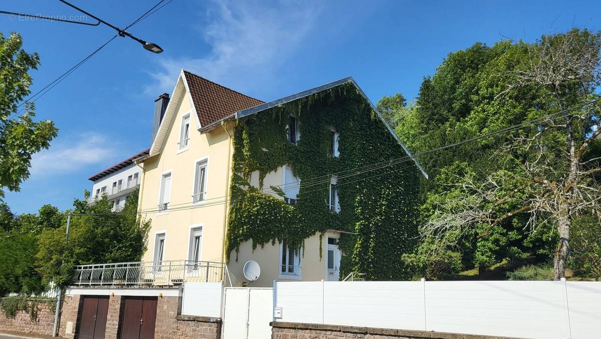 Façades sud et est - Maison à EPINAL