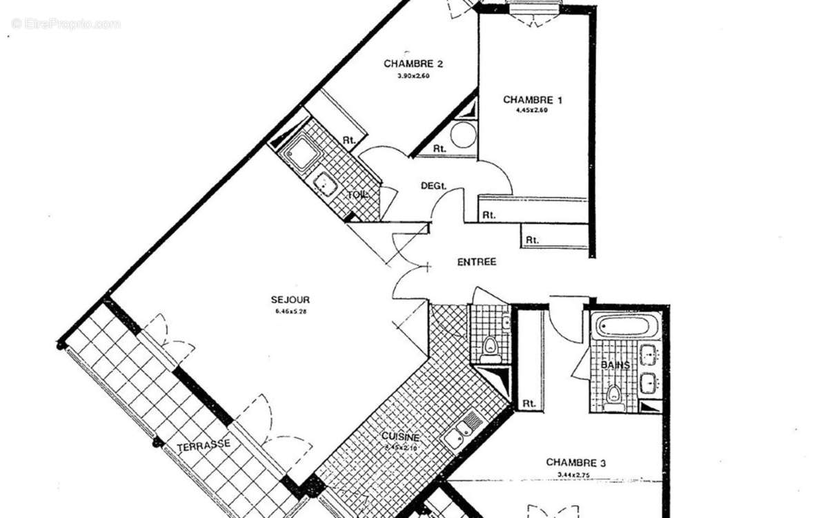 Appartement à CHATILLON