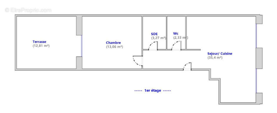 Appartement à PARIS-17E