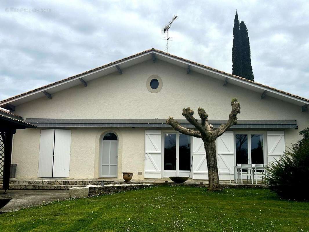 VUE DE FACE - Maison à BRANNE