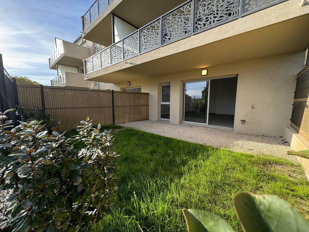 Jardin - Appartement à FORCALQUIER