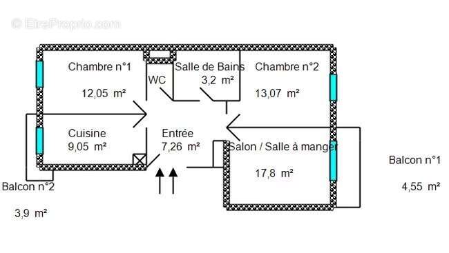 Appartement à NICE