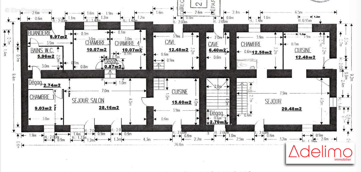 Appartement à LAVAL-PRADEL