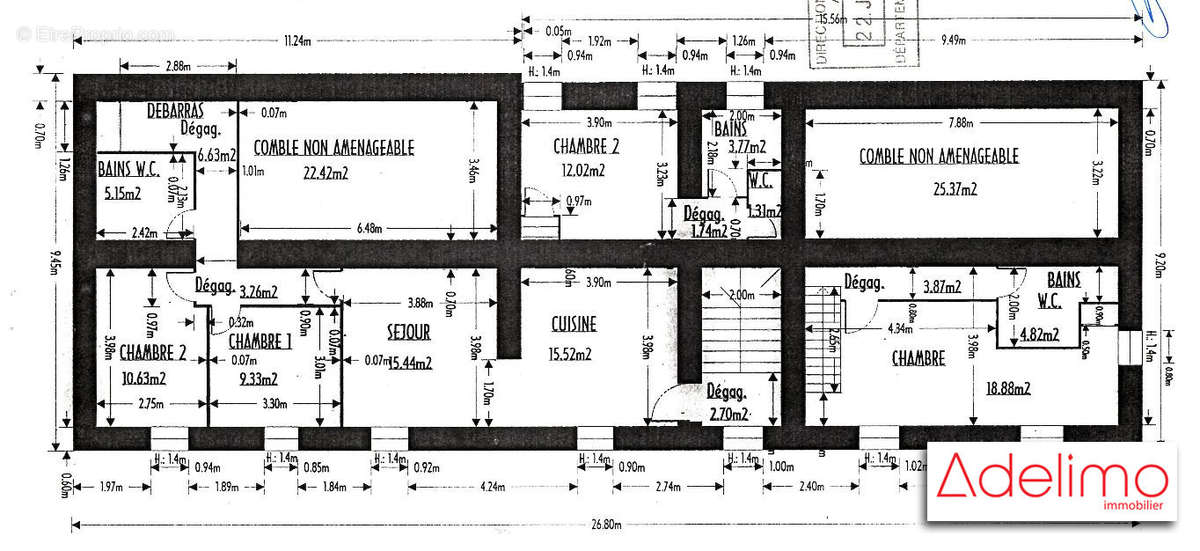 Appartement à LAVAL-PRADEL