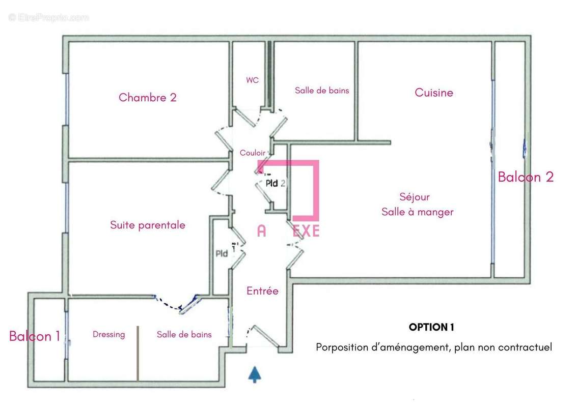 Appartement à FONTAINES-SUR-SAONE